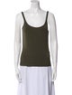 Max Mara Scoop Neck Sleeveless Top