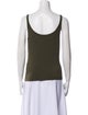 Max Mara Scoop Neck Sleeveless Top