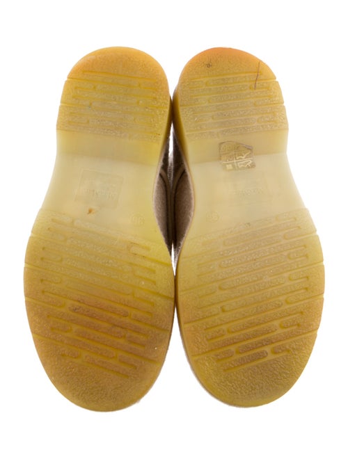 Max Mara Felt Combat Boots