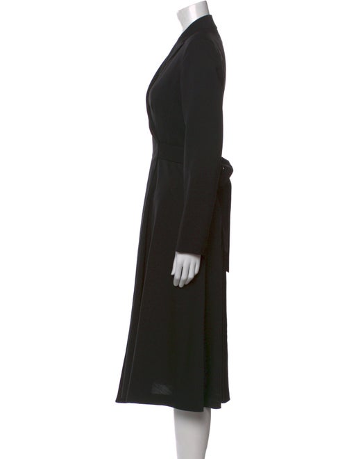 Max Mara Virgin Wool Midi Length Dress