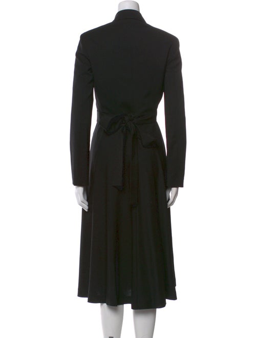 Max Mara Virgin Wool Midi Length Dress
