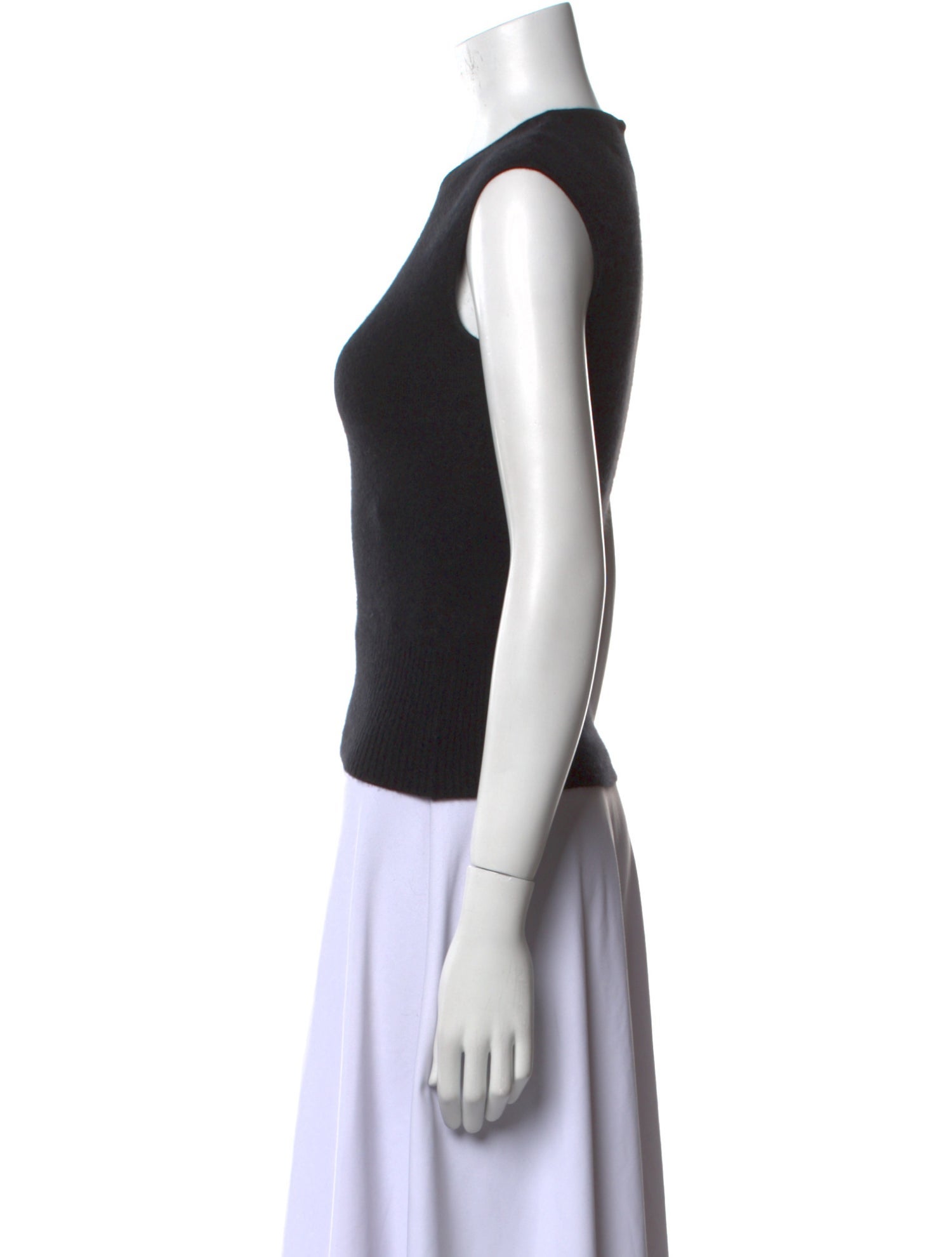 Max Mara Wool Crew Neck Top