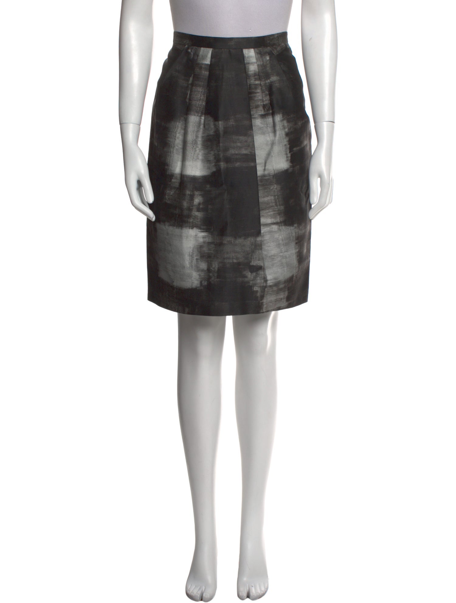 Max Mara Printed Knee-Length Skirt