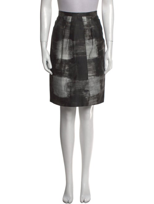 Max Mara Printed Knee-Length Skirt