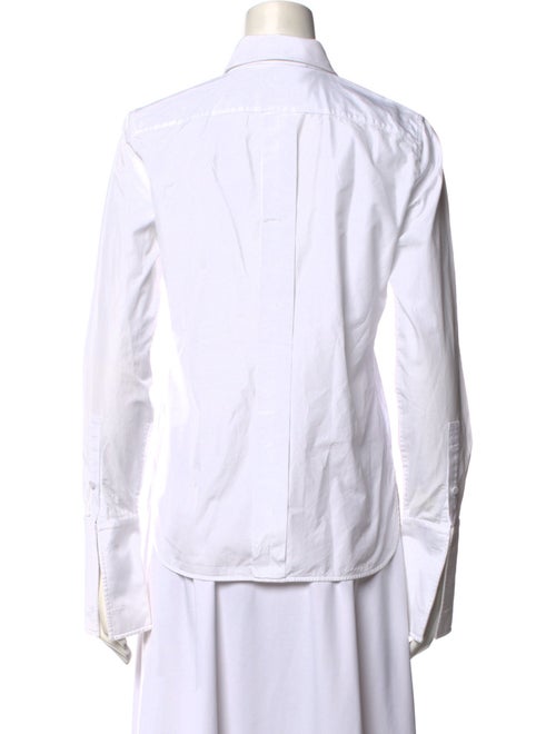 Max Mara Long Sleeve Button-Up Top
