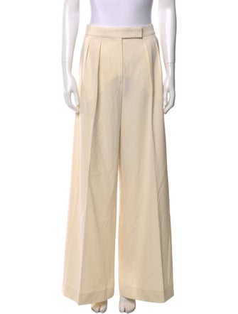 Max Mara Virgin Wool Wide Leg Pants