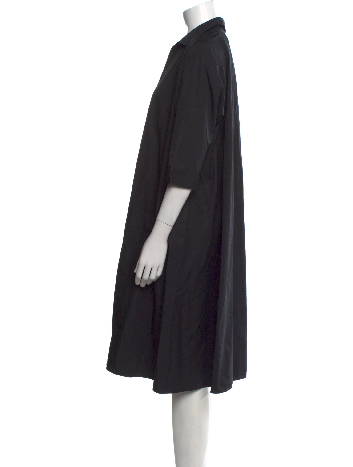Max Mara V-Neck Knee-Length Dress
