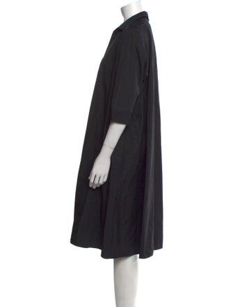Max Mara V-Neck Knee-Length Dress