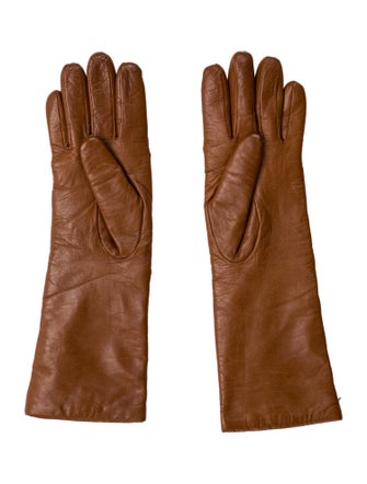 Max Mara Leather Gloves
