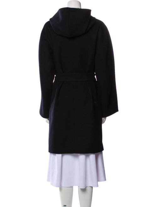 Max Mara Virgin Wool Faux Fur Coat