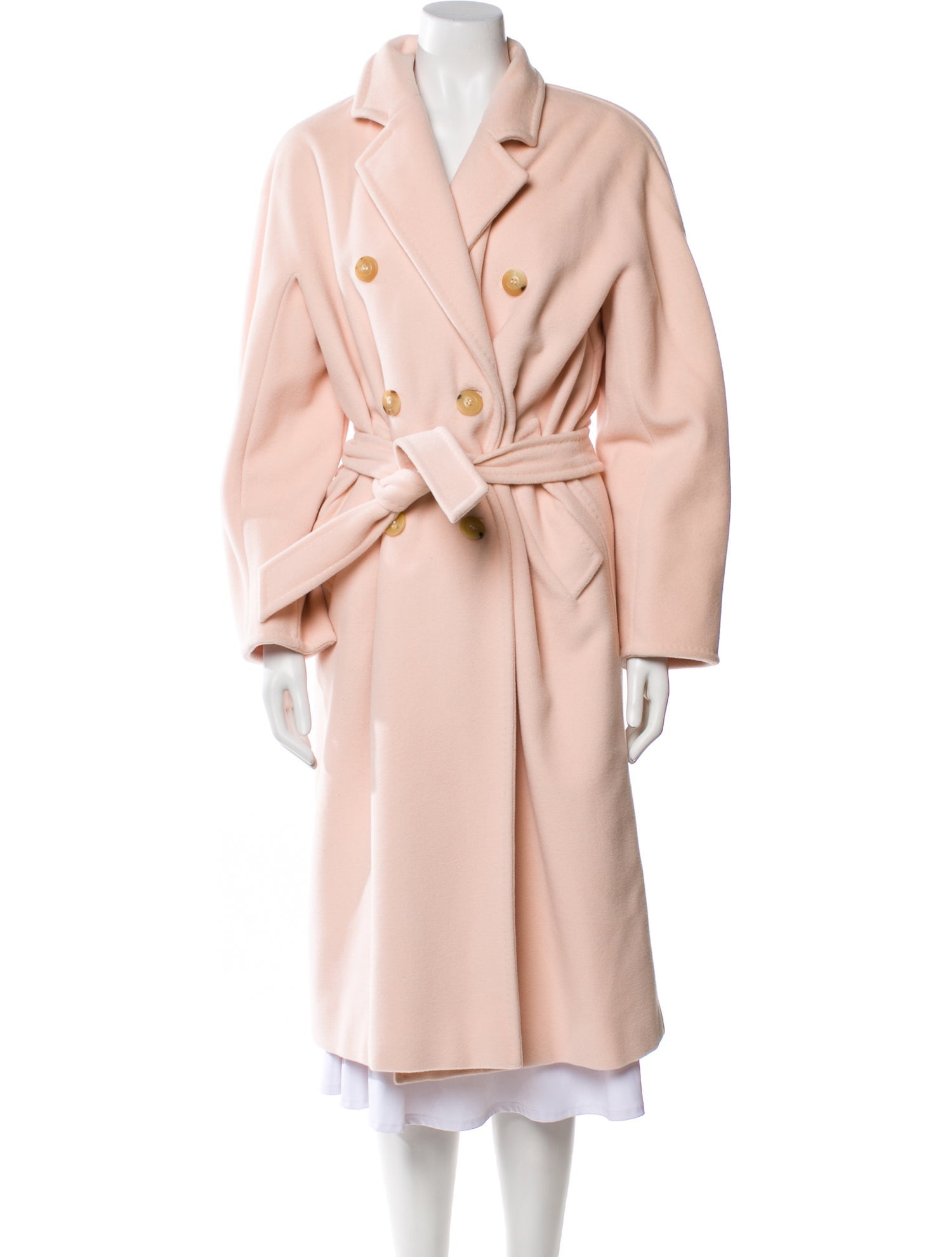 Max Mara Virgin Wool Trench Coat