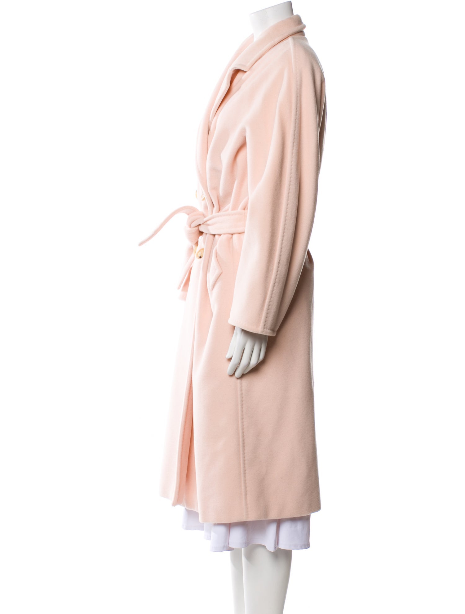 Max Mara Virgin Wool Trench Coat