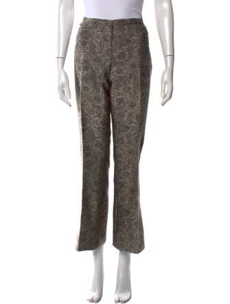 Max Mara Printed Wide Leg Pants