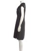 Max Mara Virgin Wool Knee-Length Dress