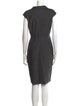 Max Mara Virgin Wool Knee-Length Dress