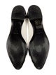 Max Mara Leather Colorblock Pattern Ballet Flats