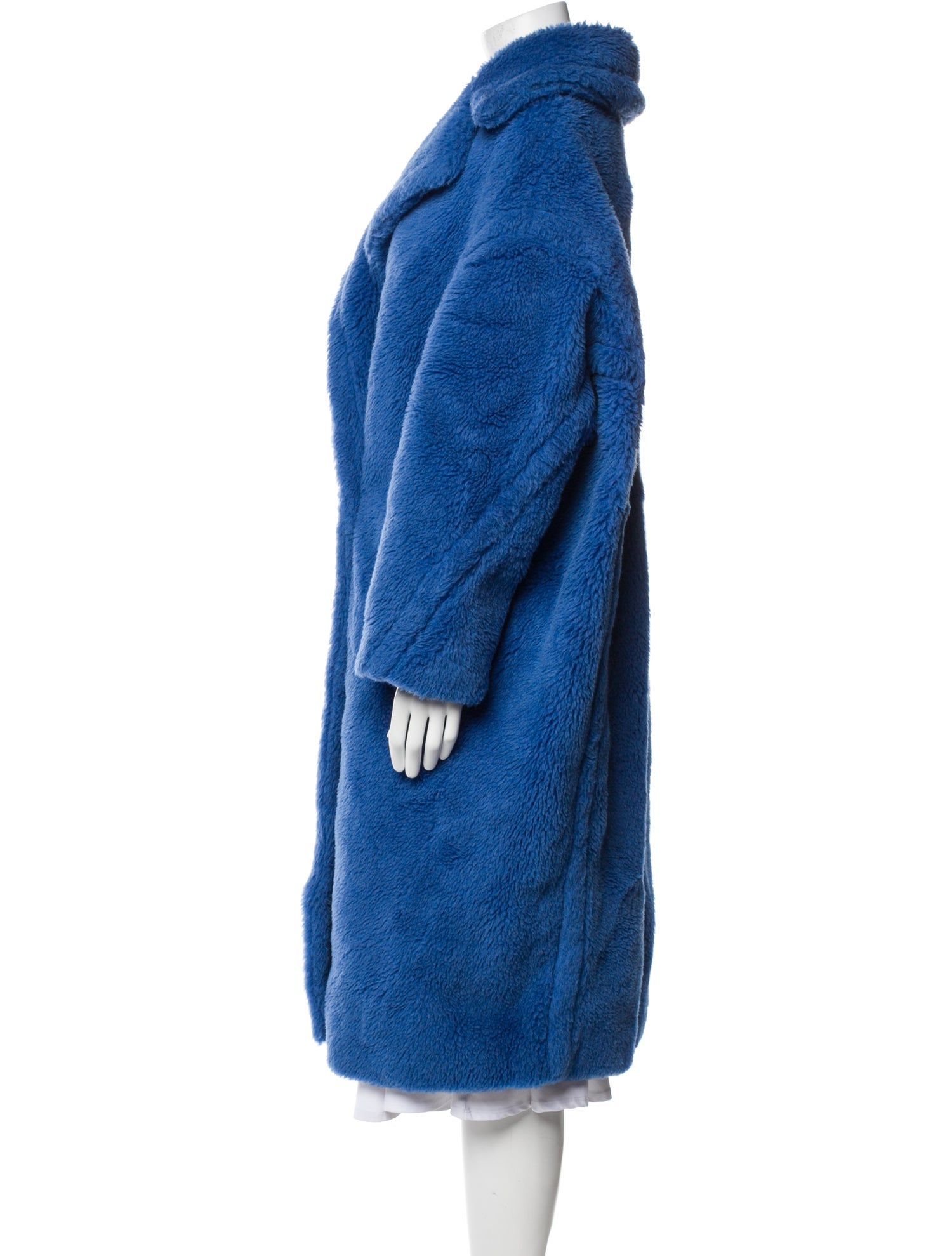 Max Mara Alpaca Faux Fur Coat