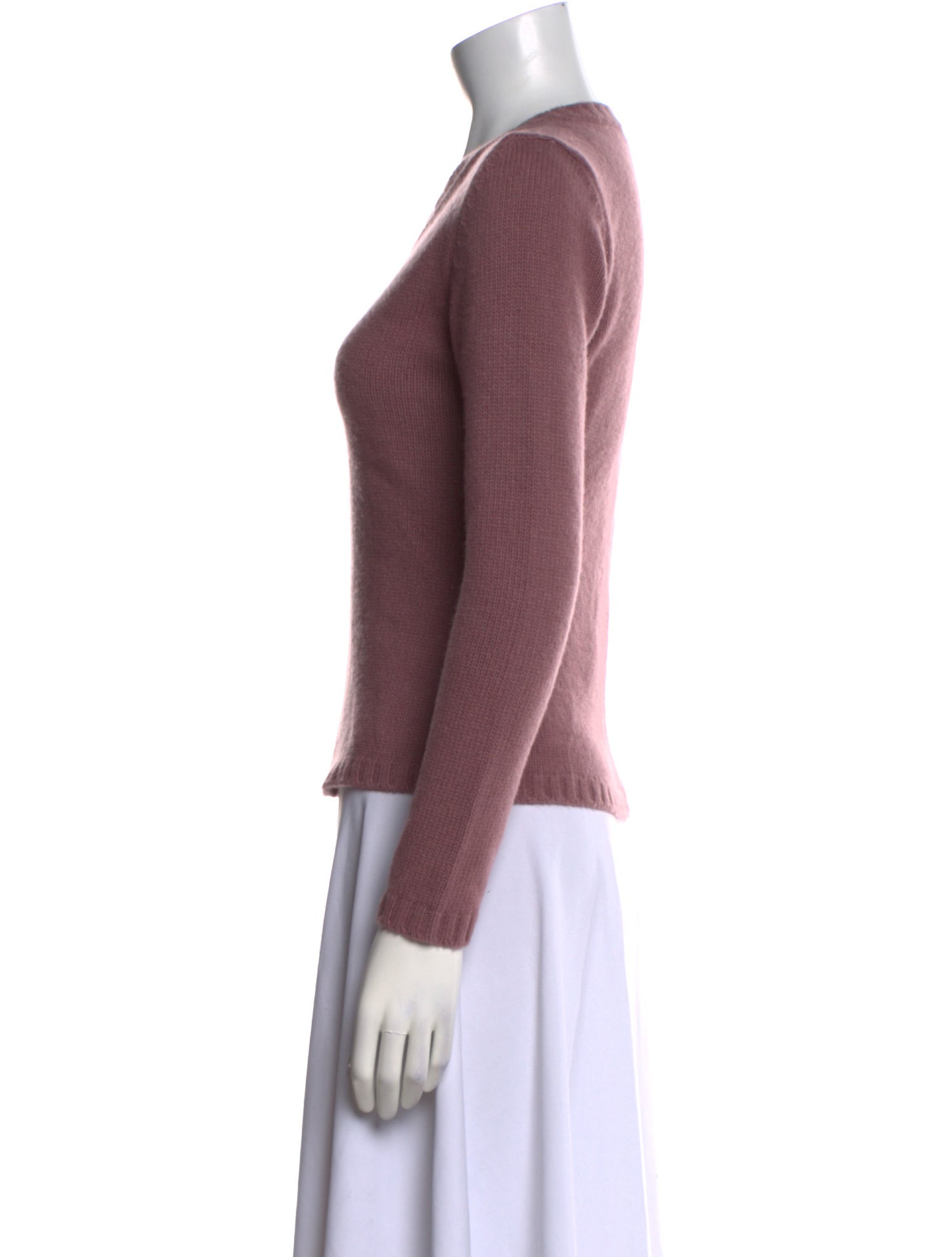 Max Mara Virgin Wool V-Neck Sweater