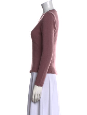 Max Mara Virgin Wool V-Neck Sweater