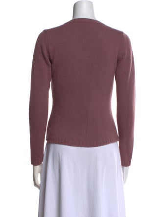 Max Mara Virgin Wool V-Neck Sweater
