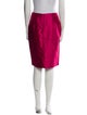 Max Mara Silk Knee-Length Skirt