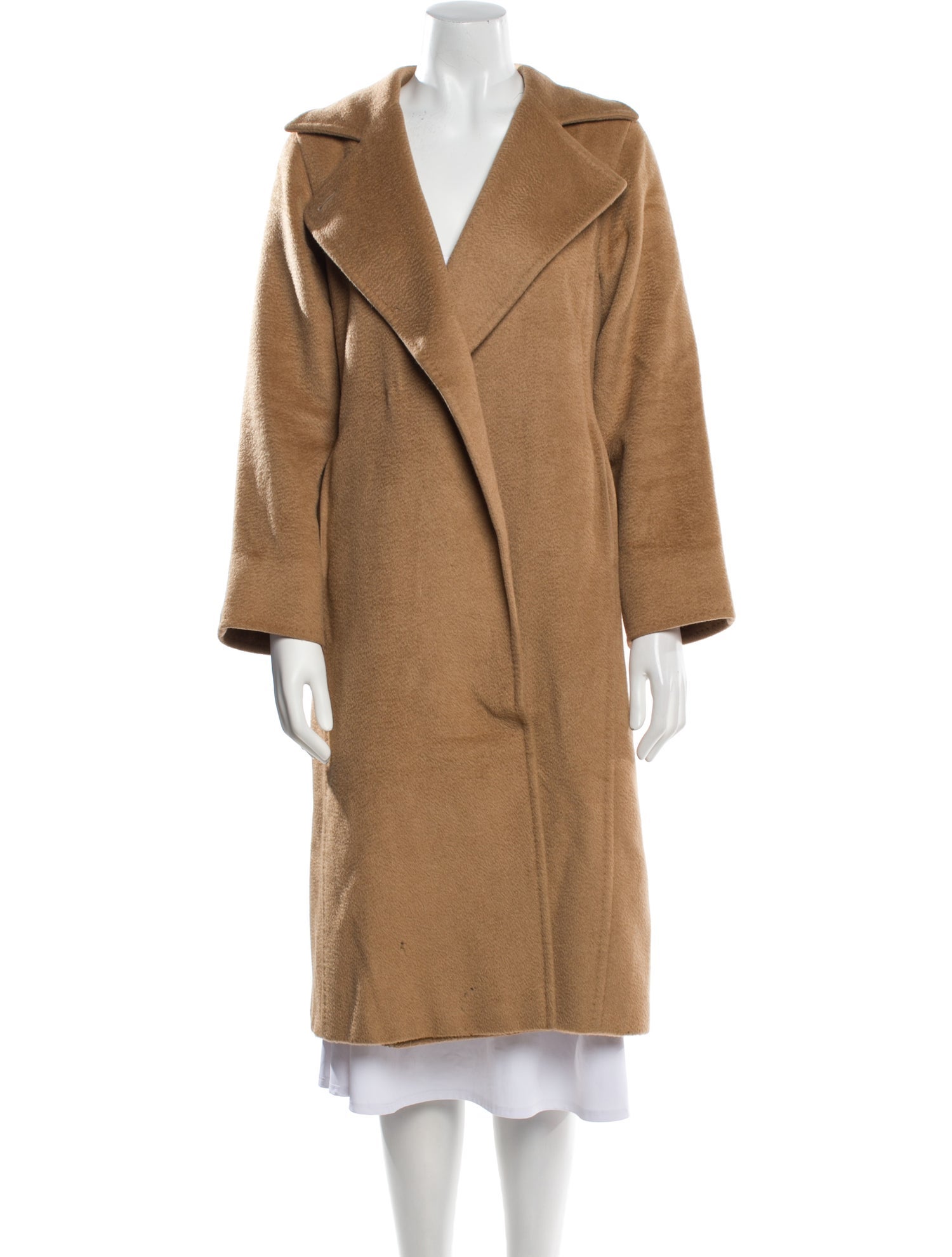 Max Mara Camel Hair Fur Coat