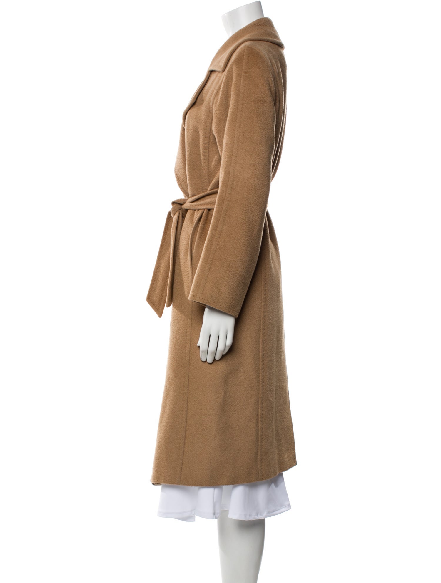 Max Mara Camel Hair Fur Coat