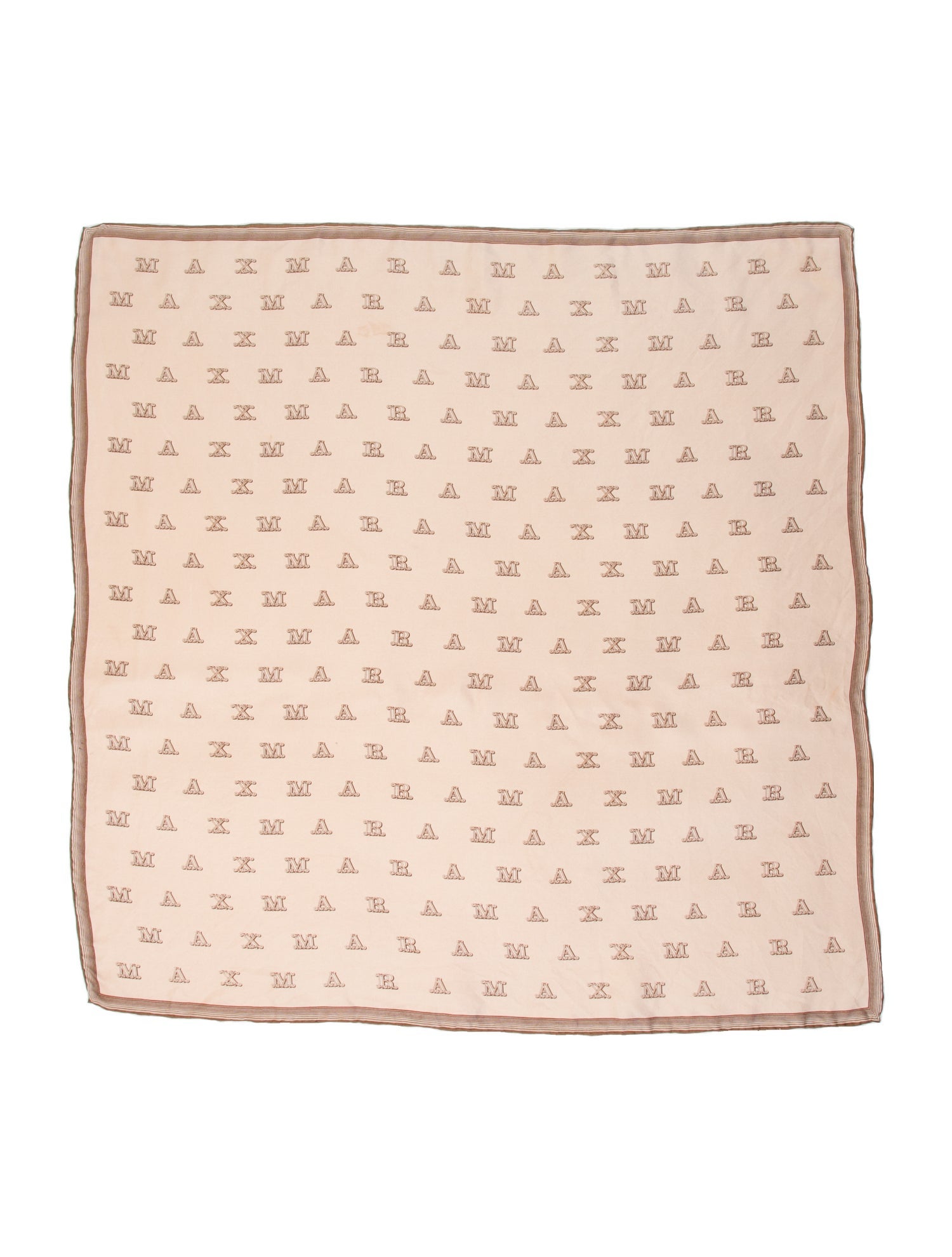 Max Mara Silk Printed Scarf