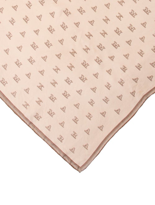 Max Mara Silk Printed Scarf