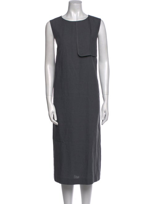 Max Mara Linen Midi Length Dress