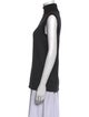 Max Mara Turtleneck Sleeveless Top