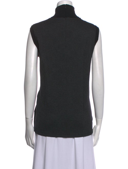 Max Mara Turtleneck Sleeveless Top