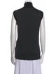 Max Mara Turtleneck Sleeveless Top