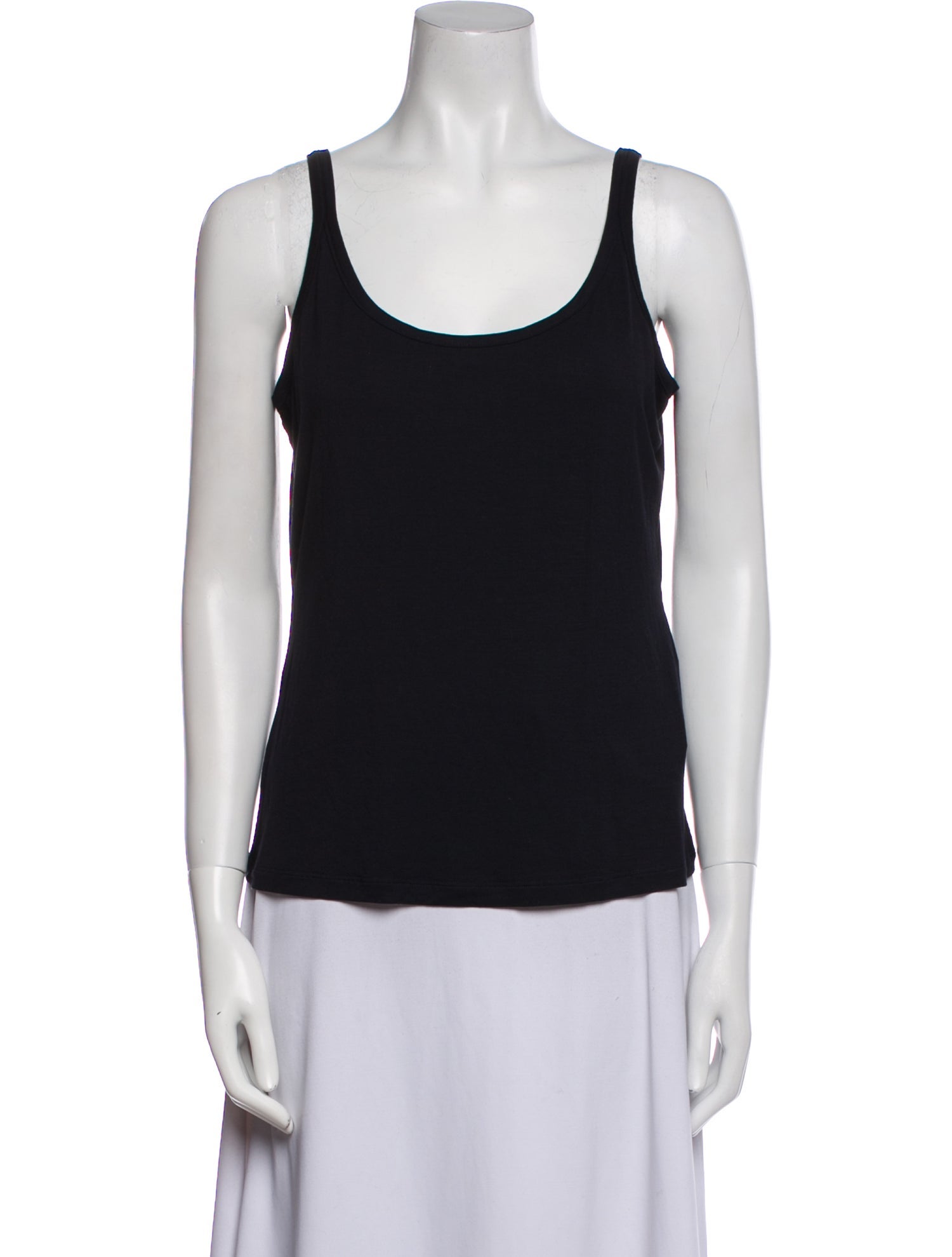 Max Mara Scoop Neck Sleeveless Top