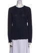 Max Mara Crew Neck Long Sleeve Top
