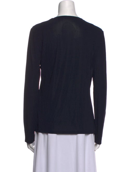 Max Mara Crew Neck Long Sleeve Top