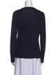 Max Mara Crew Neck Long Sleeve Top