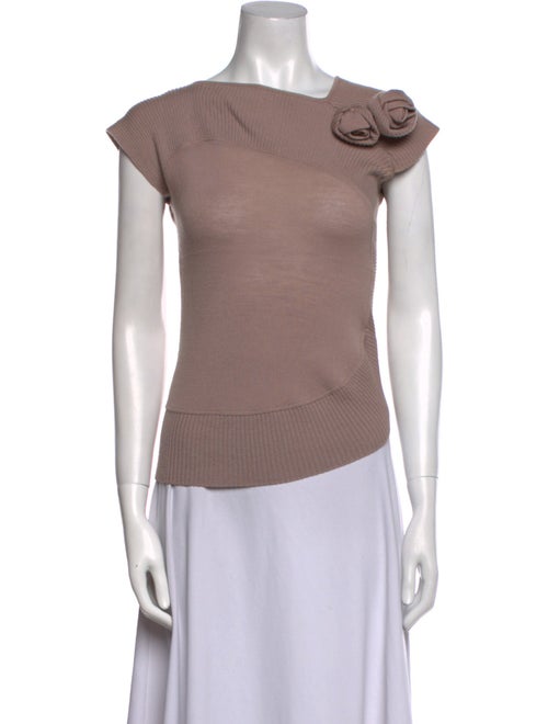 Max Mara Virgin Wool Cowl Neck Sweater
