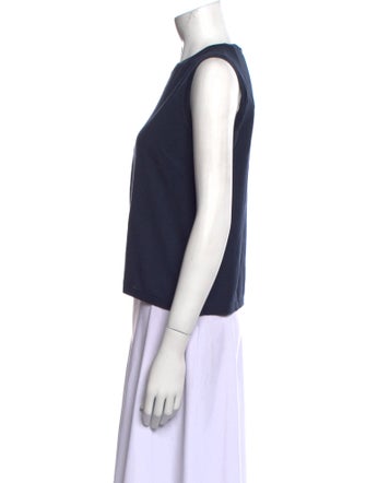 'S Max Mara Crew Neck Sleeveless Top