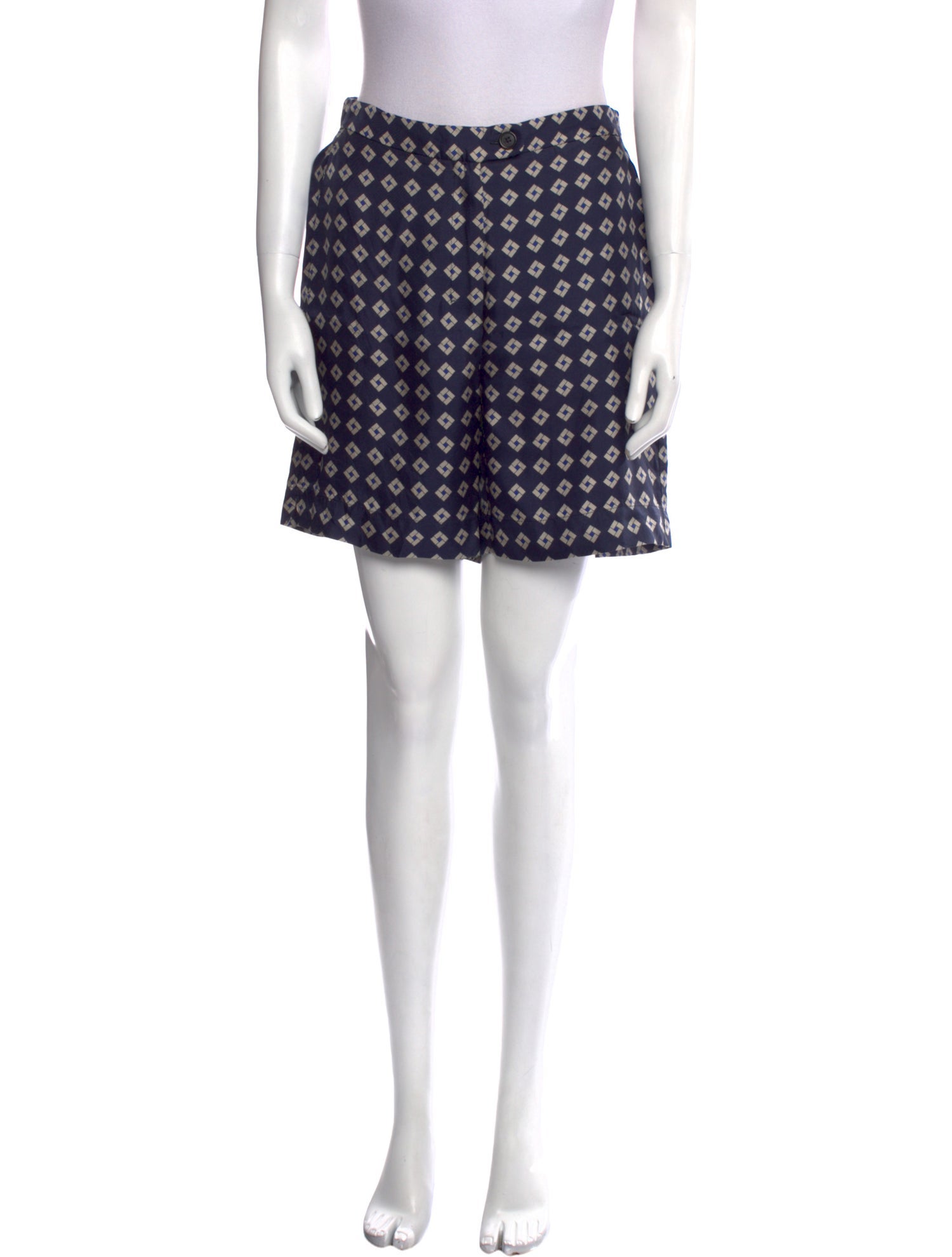 Max Mara Silk Mini Shorts