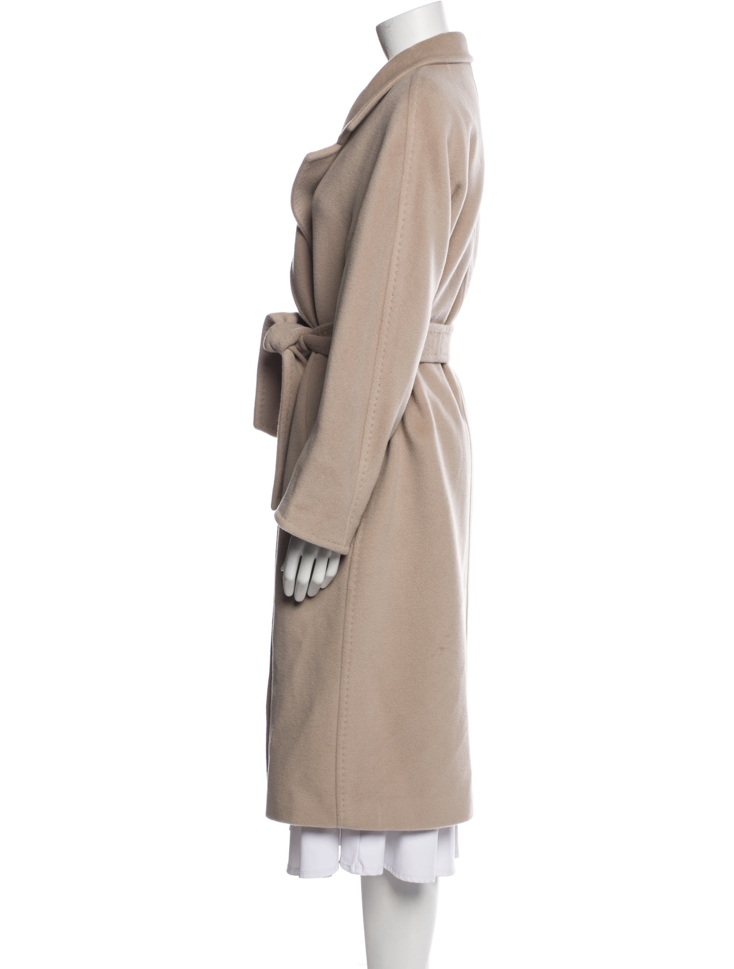 Max Mara Virgin Wool Trench Coat