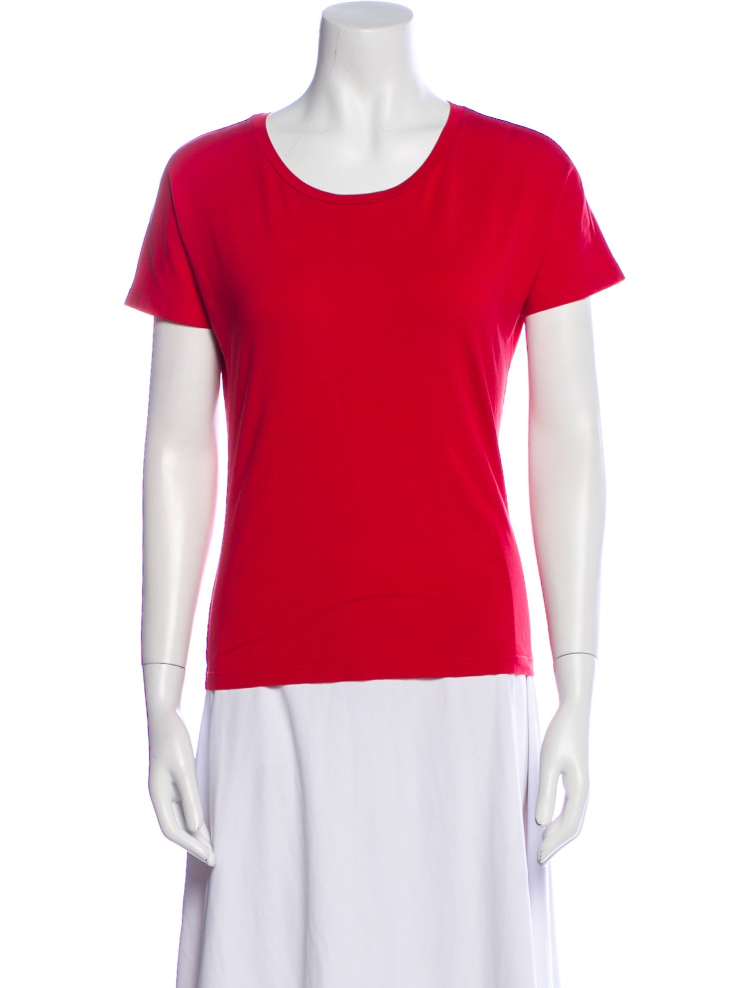 Max Mara Scoop Neck Short Sleeve T-Shirt