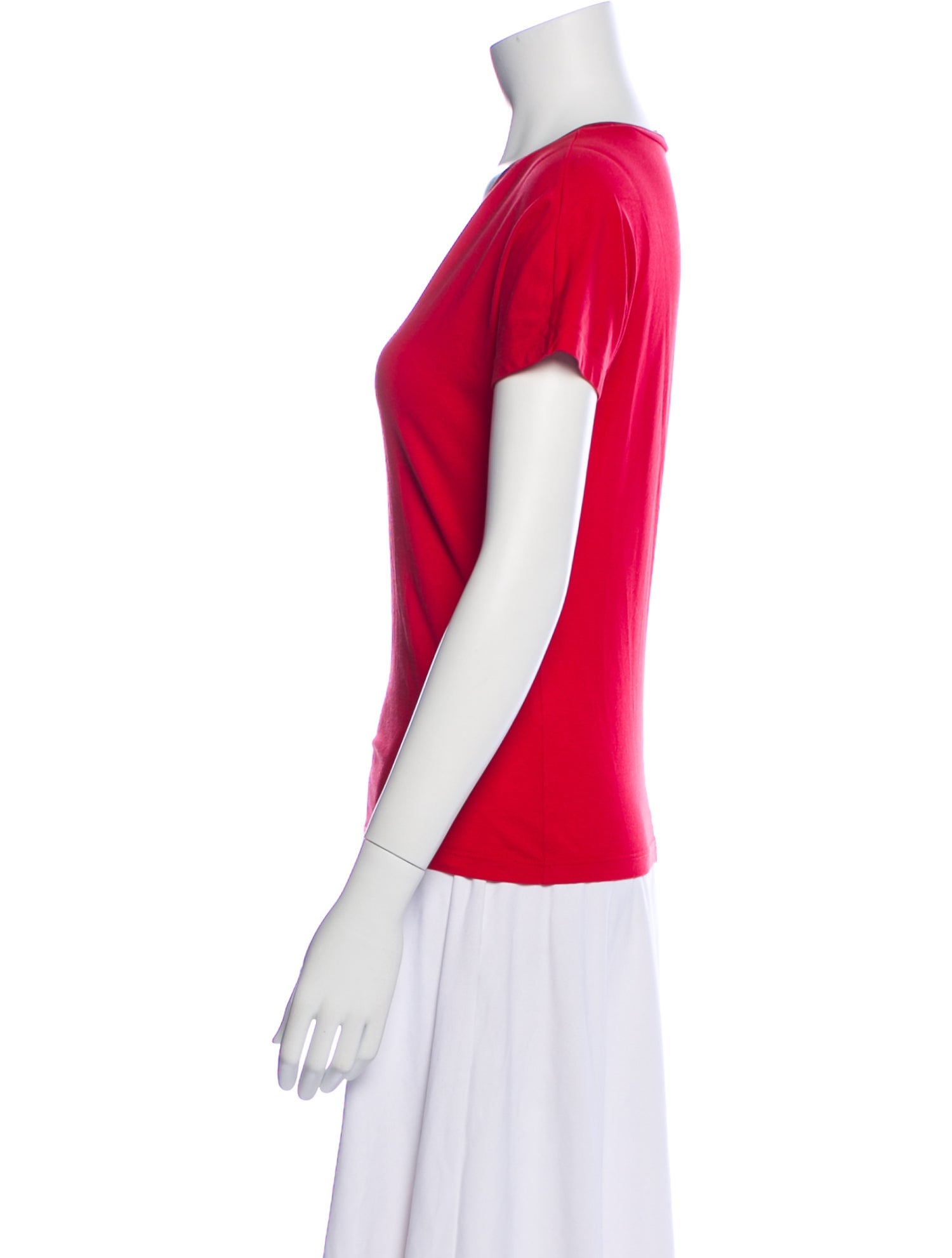 Max Mara Scoop Neck Short Sleeve T-Shirt