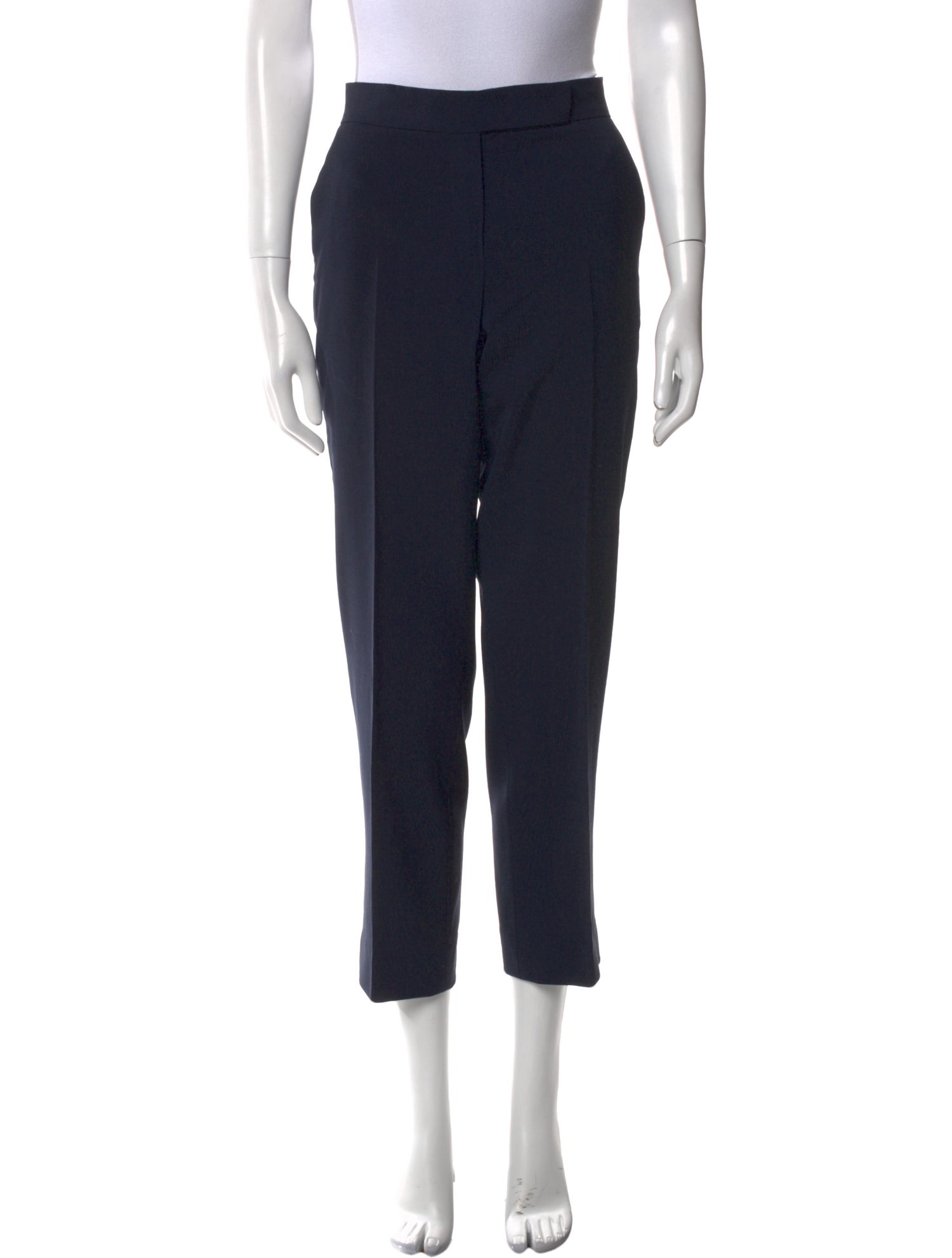 Max Mara Virgin Wool Straight Leg Pants