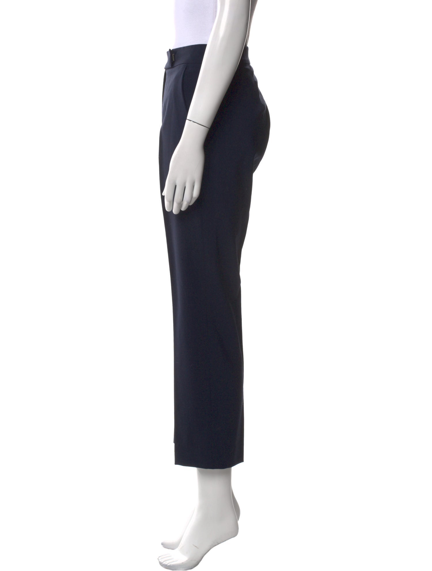 Max Mara Virgin Wool Straight Leg Pants