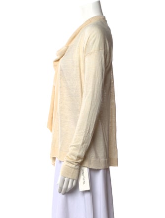 Max Mara Linen Cowl Neck Sweater