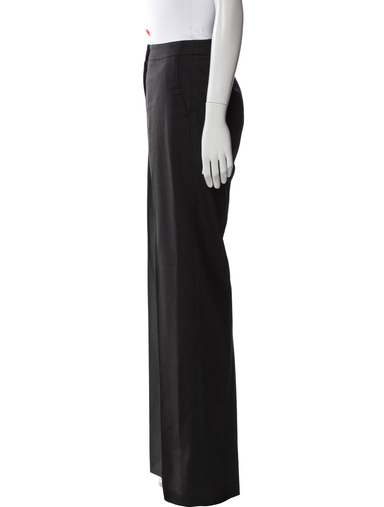 Max Mara Virgin Wool Wide Leg Pants