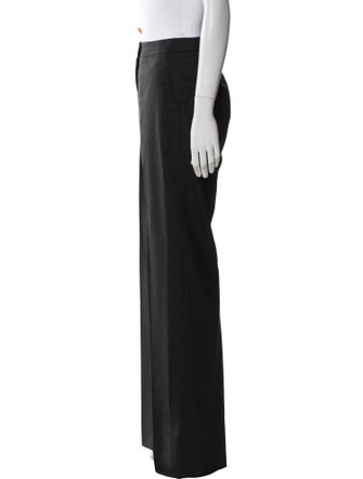 Max Mara Virgin Wool Wide Leg Pants