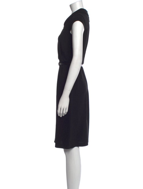 Max Mara Cowl Neck Knee-Length Dress