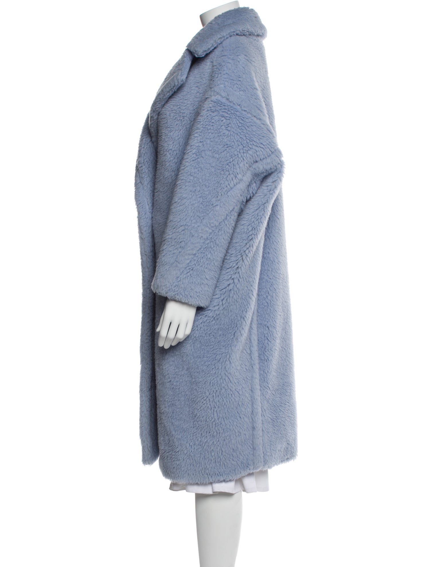 Max Mara Alpaca Faux Fur Coat